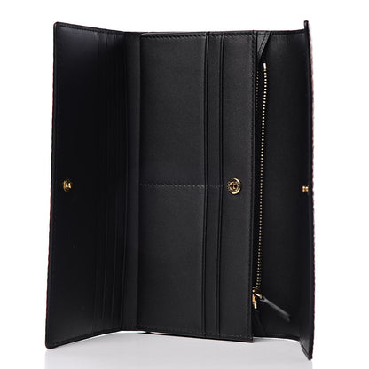 MCM Metallic Visetos Continental Flap Wallet Gold 5 of 7