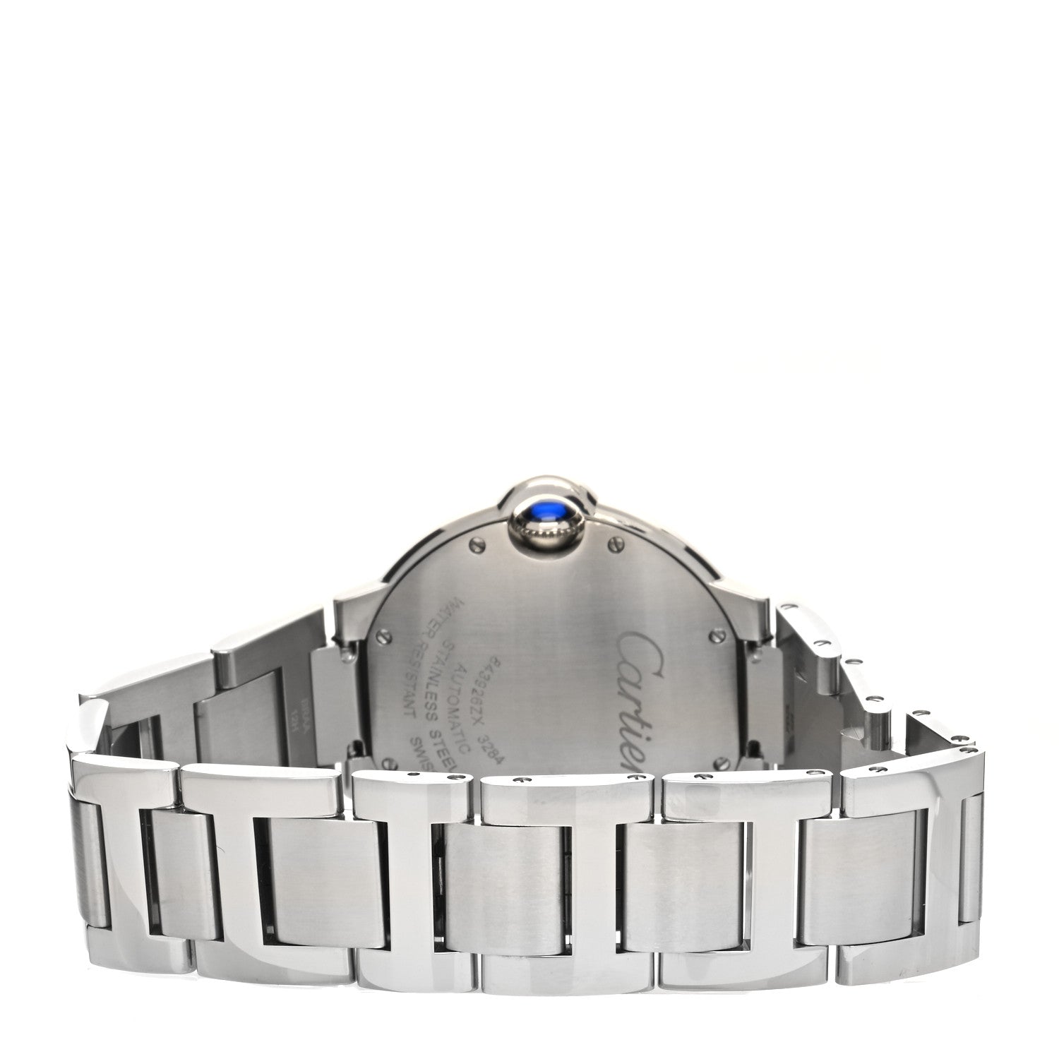 Cartier Stainless Steel 36mm Ballon Bleu De Cartier Automatic Watch 3 of 5