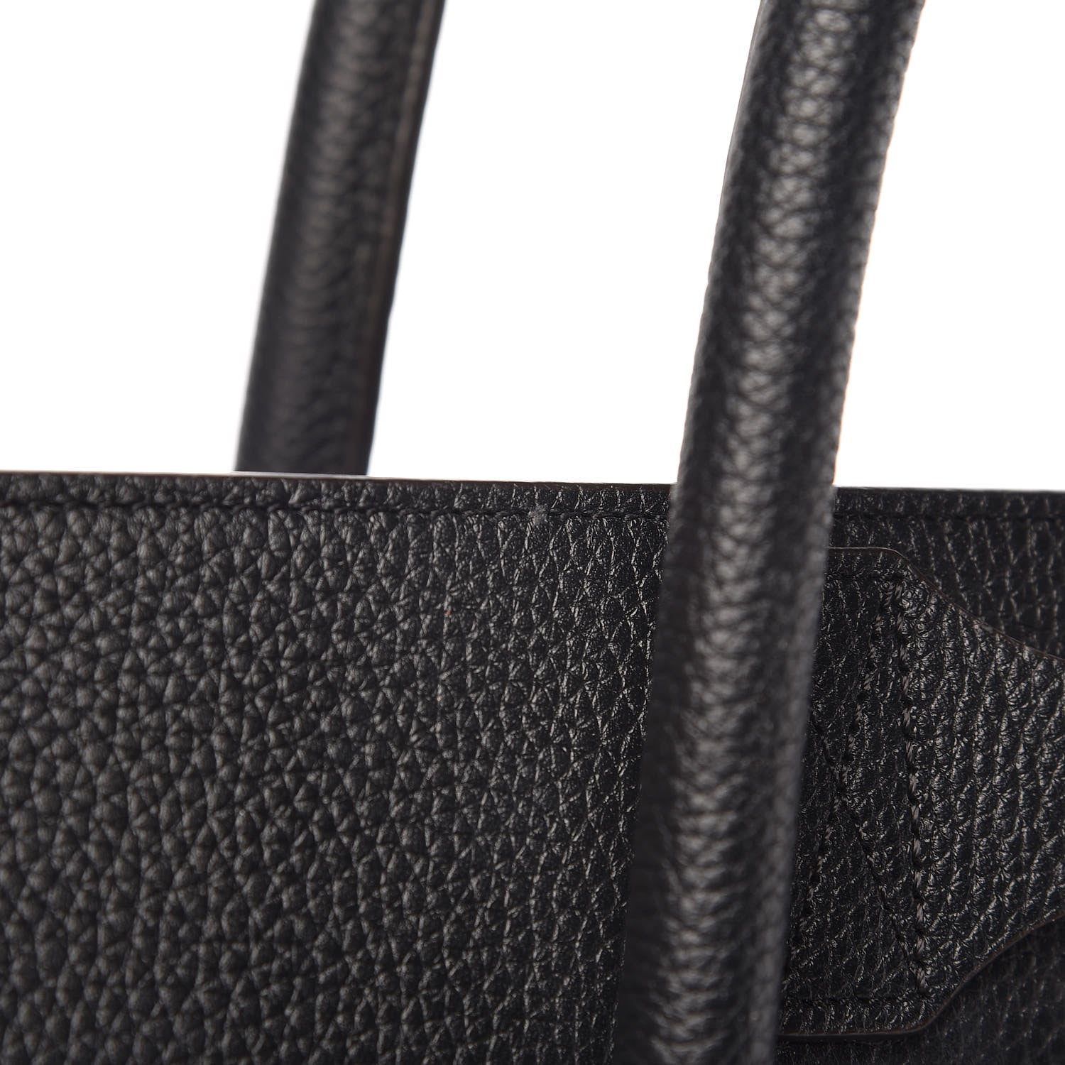 Celine Drummed Calfskin Mini Luggage Black 17 of 19
