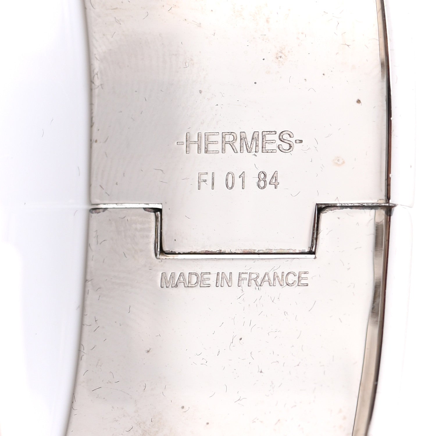 Hermes Enamel Wide Clic Clac H Bracelet PM Bleu Profond 8 of 8