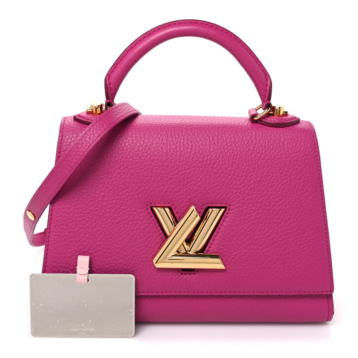Louis Vuitton Taurillon Twist One Handle PM Orchid 3 of 10