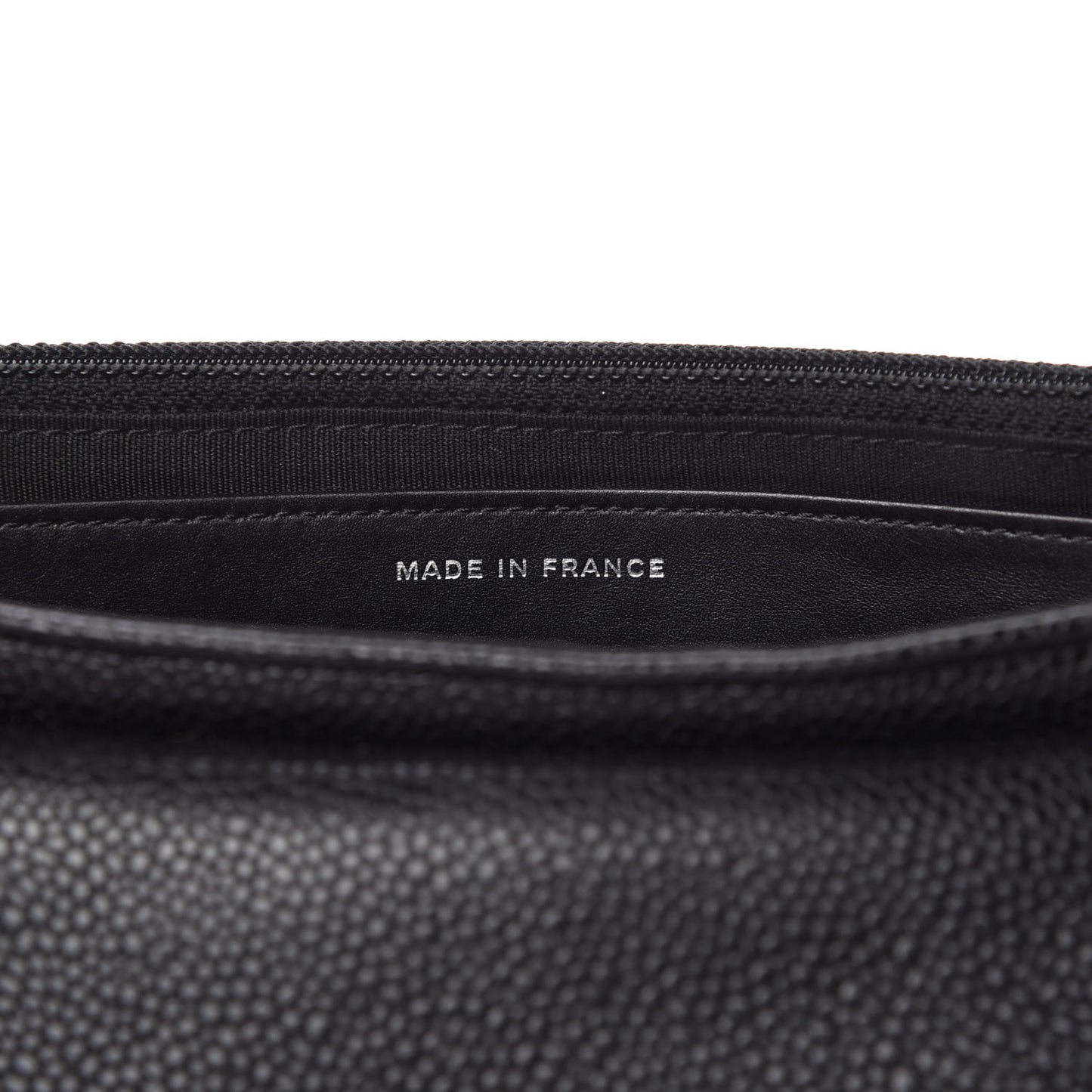 Caviar Half Moon Wallet On Chain WOC Black