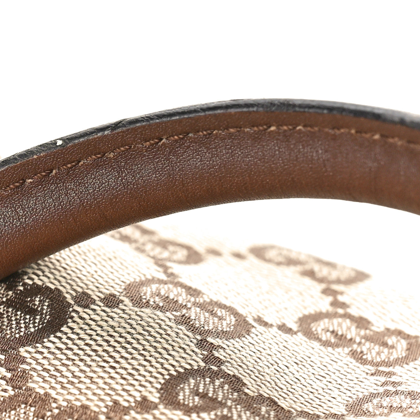 Gucci Monogram Mini Boston Dark Brown 12 of 14