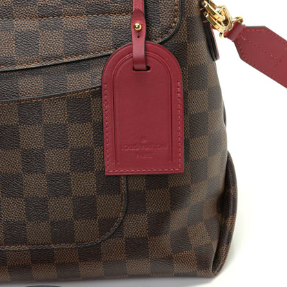 Louis Vuitton Damier Ebene Beaubourg MM Scarlet 7 of 16