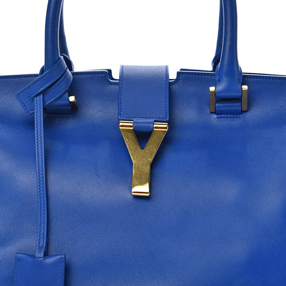 Saint Laurent Calfskin Medium Classic Y Cabas Royal Blue 10 of 10
