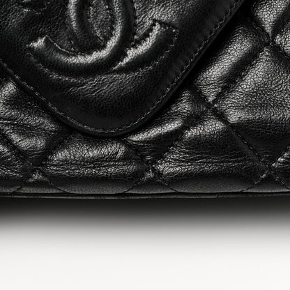 Chanel Lambskin Quilted CC Tassel Camera Case Black 14 of 14