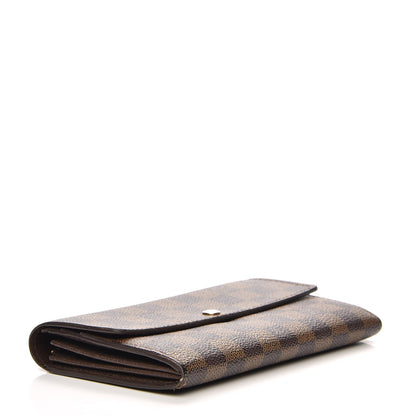 Louis Vuitton Damier Ebene Sarah Wallet 4 of 13