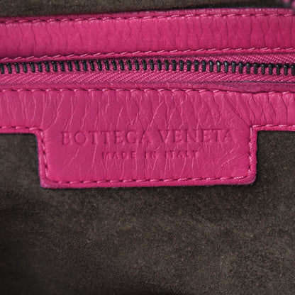 Bottega Veneta Nappa Intrecciato Maxi Veneta Hobo Fuchsia 6 of 9