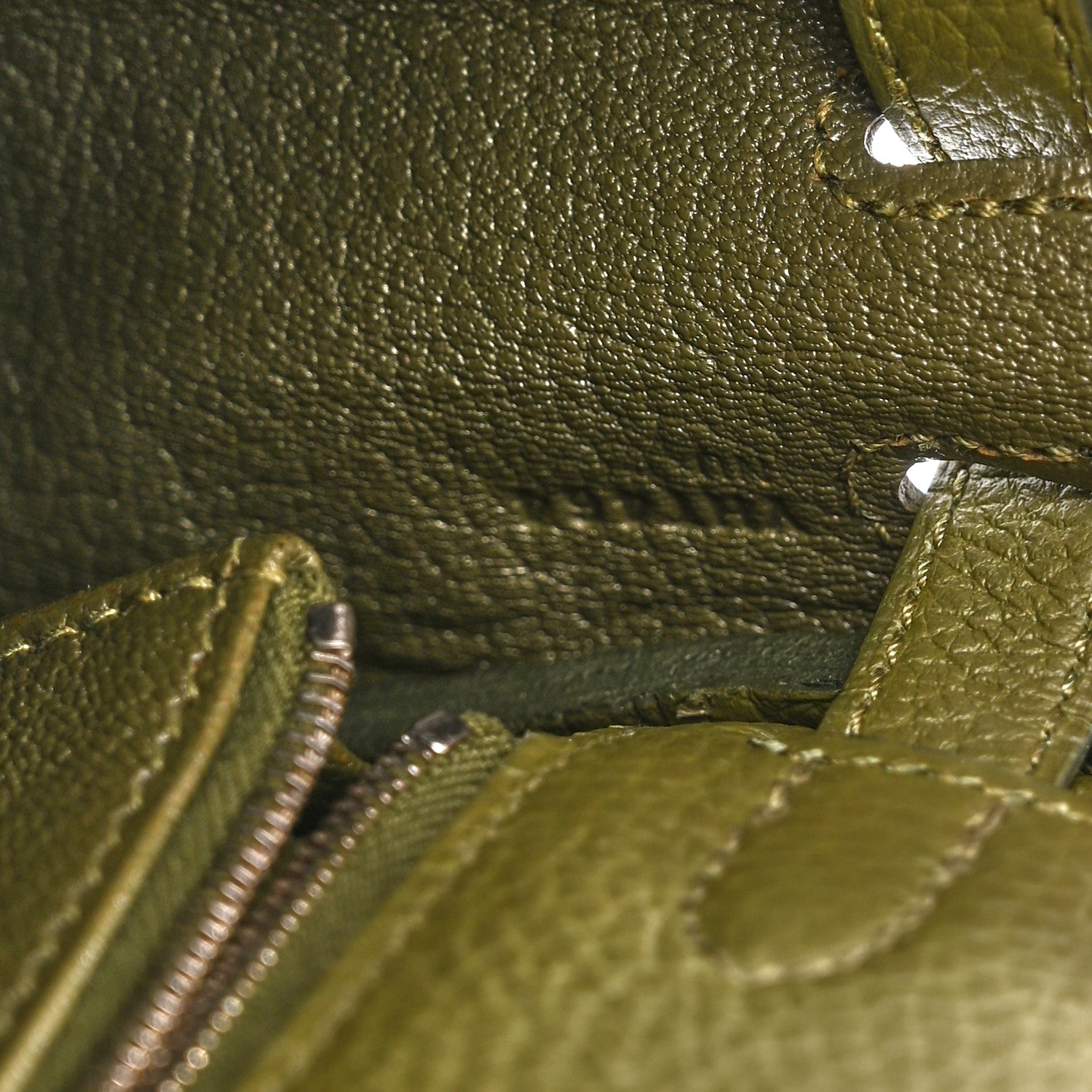 Hermes Togo Kelly Retourne 25 Vert Veronesse 7 of 12