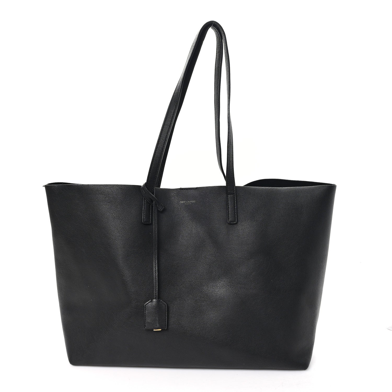 Saint Laurent Calfskin Large Shopping Tote Black 1 of 13