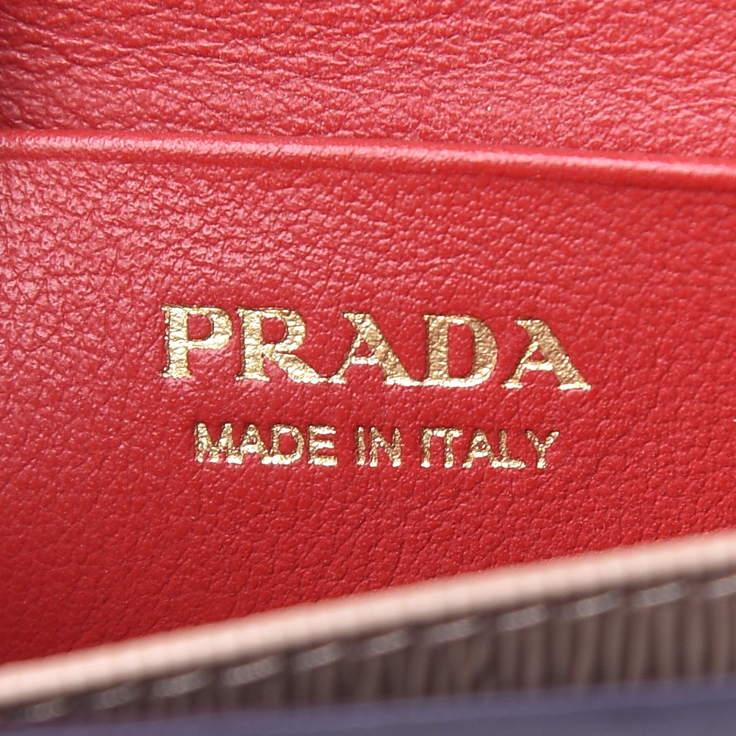 Prada Vitello Move Love Print Card Holder Cipria 7 of 8