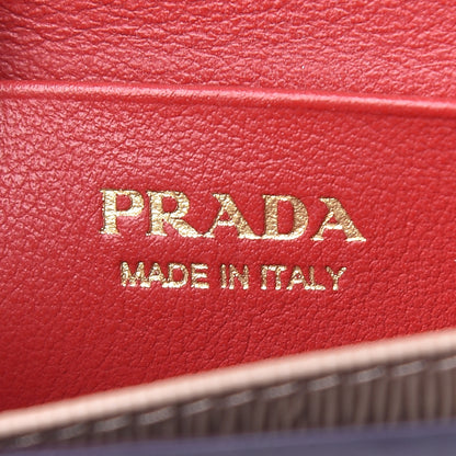 Prada Vitello Move Love Print Card Holder Cipria 7 of 8