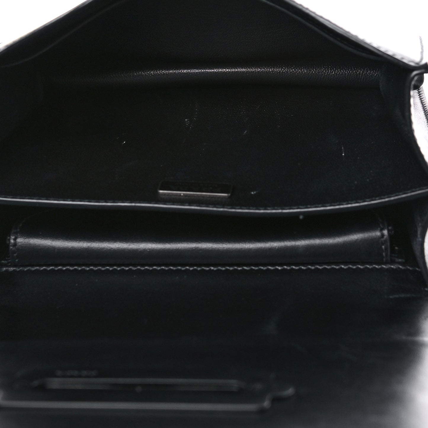City Calfskin Saffiano Cahier Bag Black