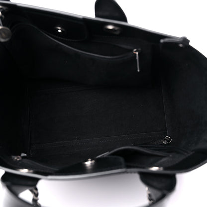 Chanel Caviar Small Studded Deauville Tote Black 5 of 9