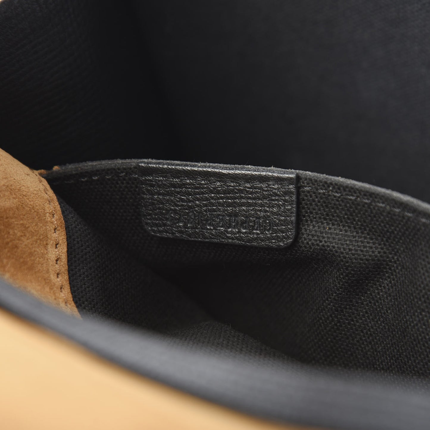 Derby Calfskin House Check Small Macken Crossbody Bag Black