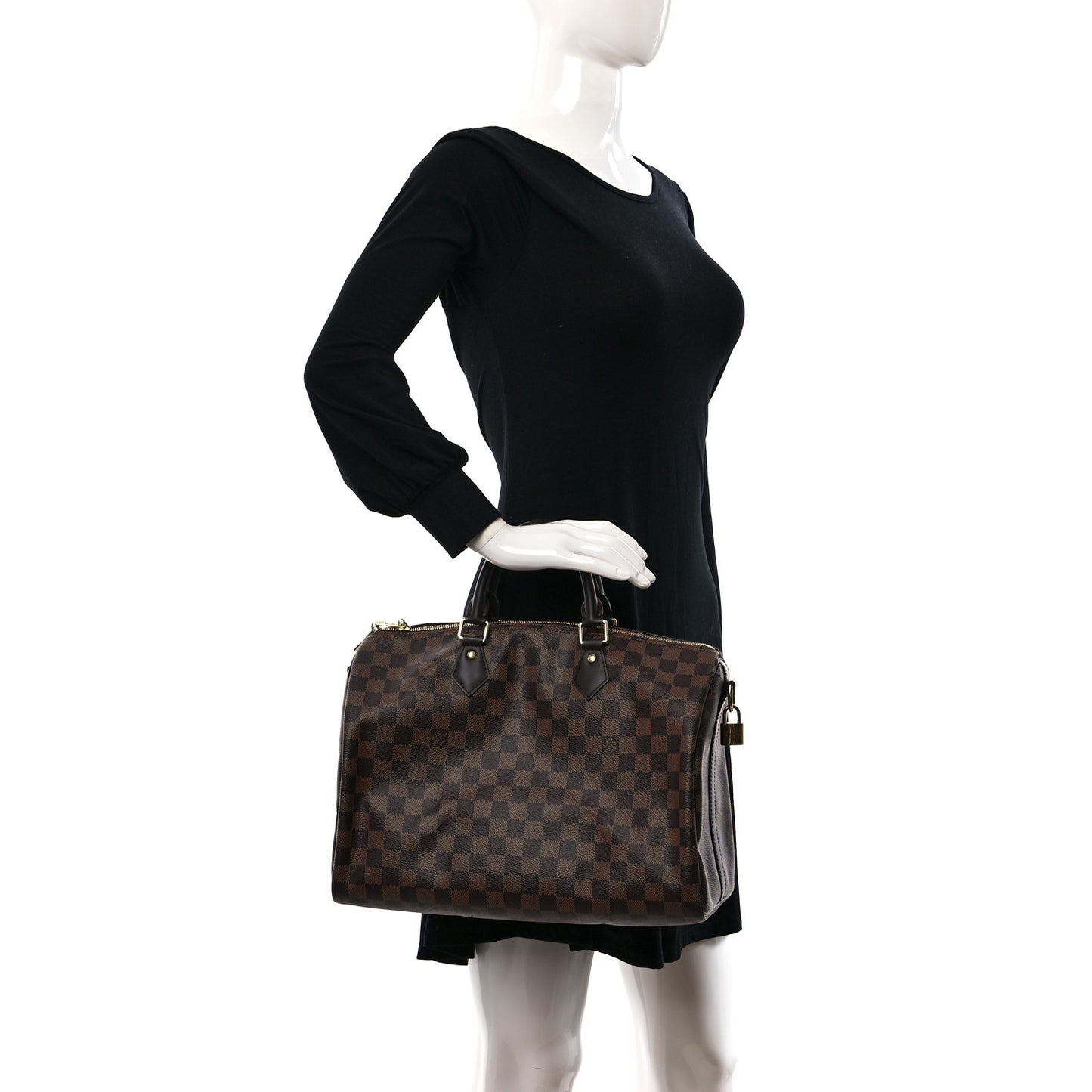 Damier Ebene Speedy Bandouliere 35