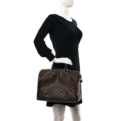 Louis Vuitton Damier Ebene Speedy Bandouliere 35 2 of 8