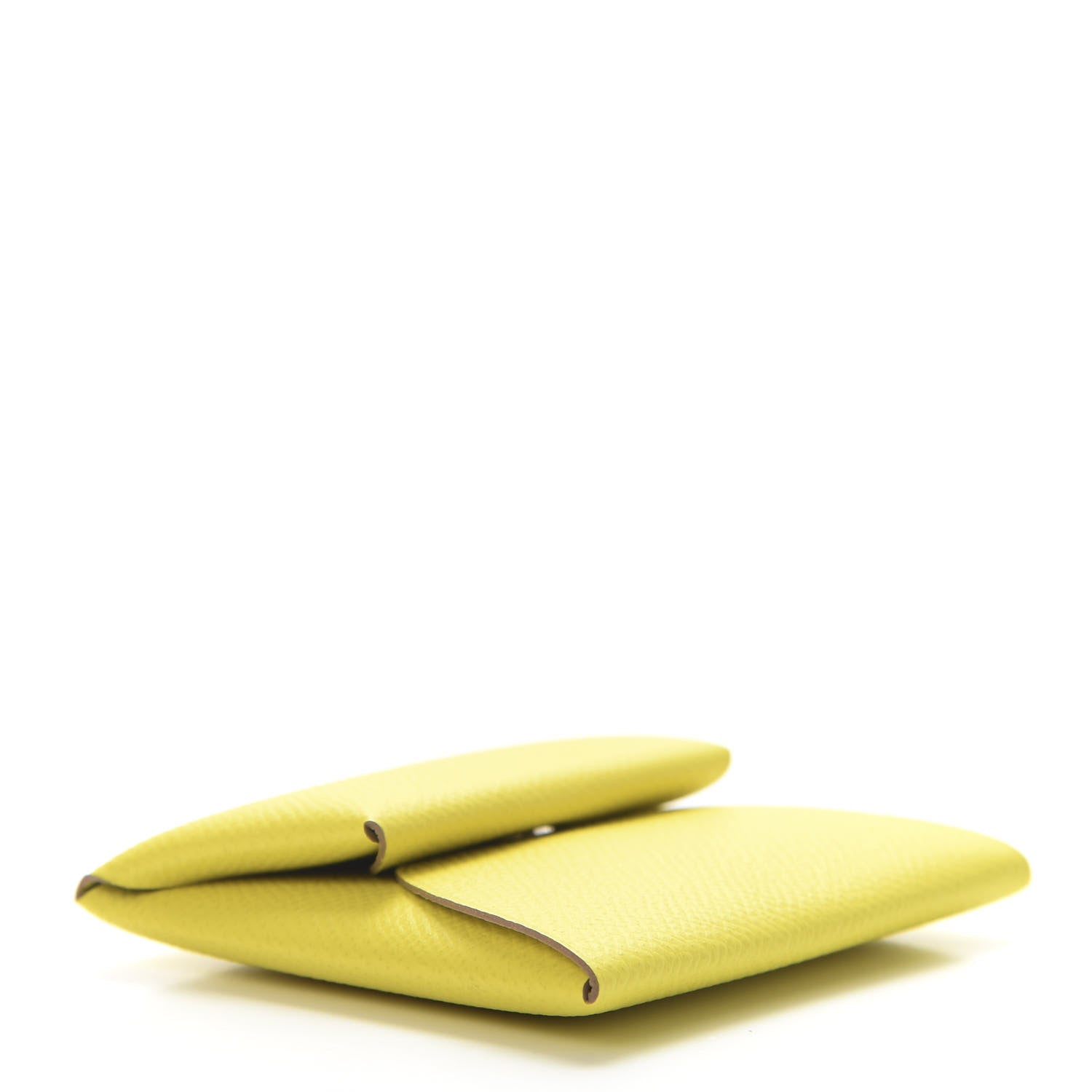 Hermes Epsom Bastia Coin Purse Lime 4 of 7