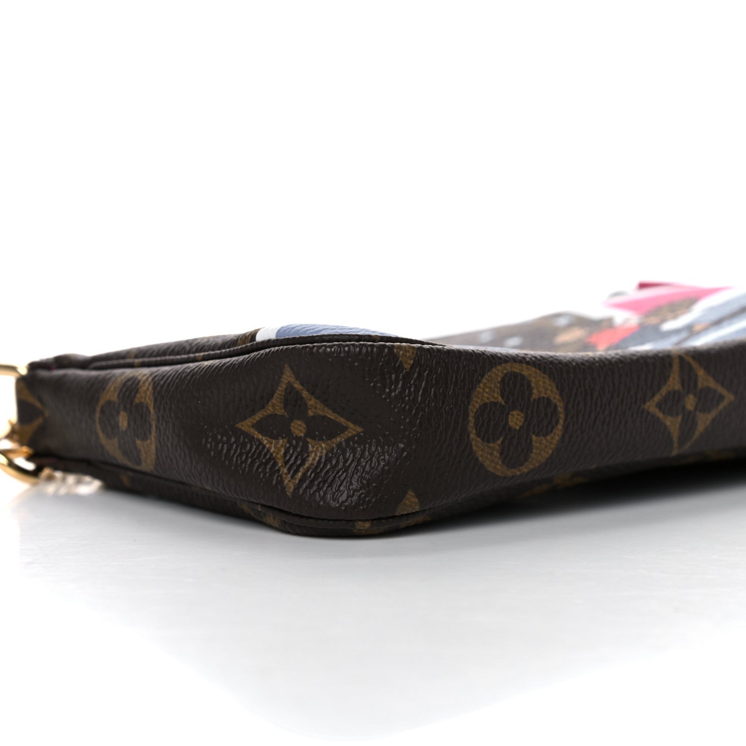 Louis Vuitton Monogram 2018 Christmas Animation Mini Bears Pochette Accessories 5 of 10