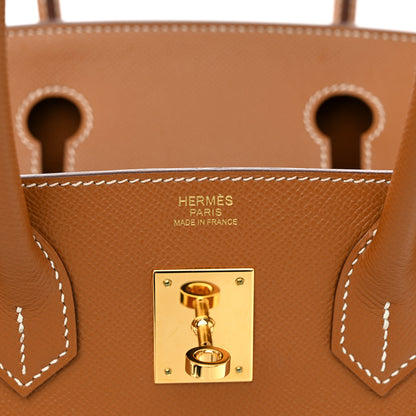 Hermes Madame Calfskin Birkin Sellier 30 Gold 6 of 10