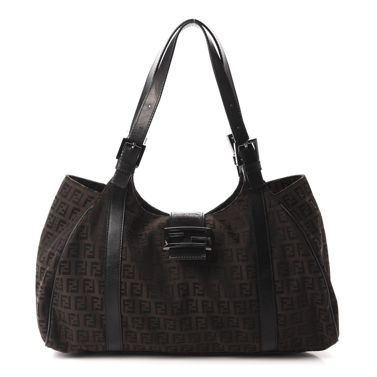 Zucchino Shoulder Bag Dark Brown