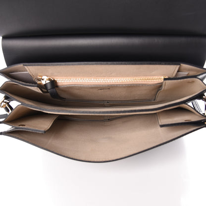 Chloe Suede Calfskin Medium Faye Shoulder Bag Black 5 of 11