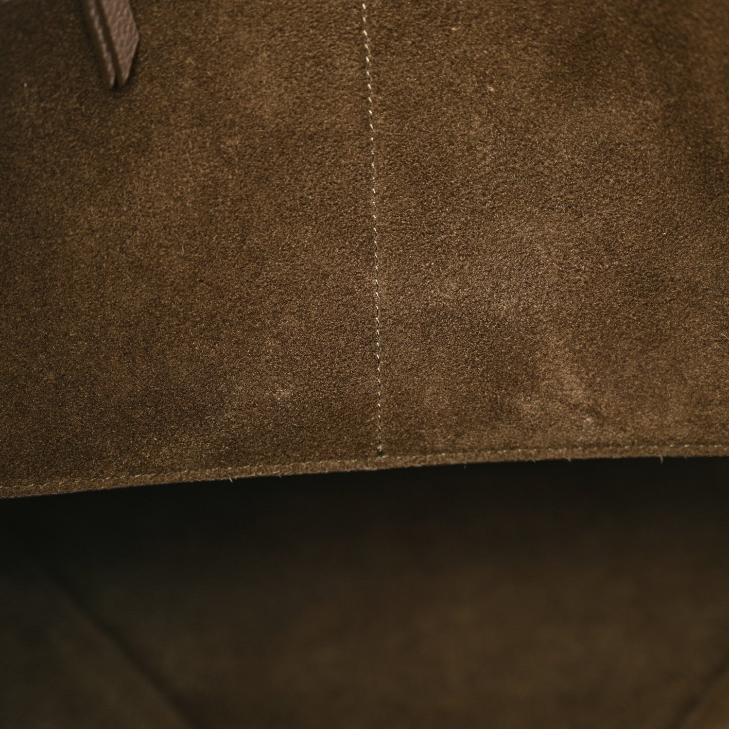 Celine Grained Calfskin Medium Horizontal Cabas Phantom Taupe 11 of 15