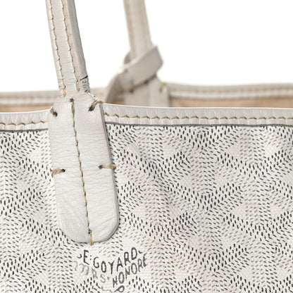 Goyard Goyardine Saint Louis GM White 8 of 10