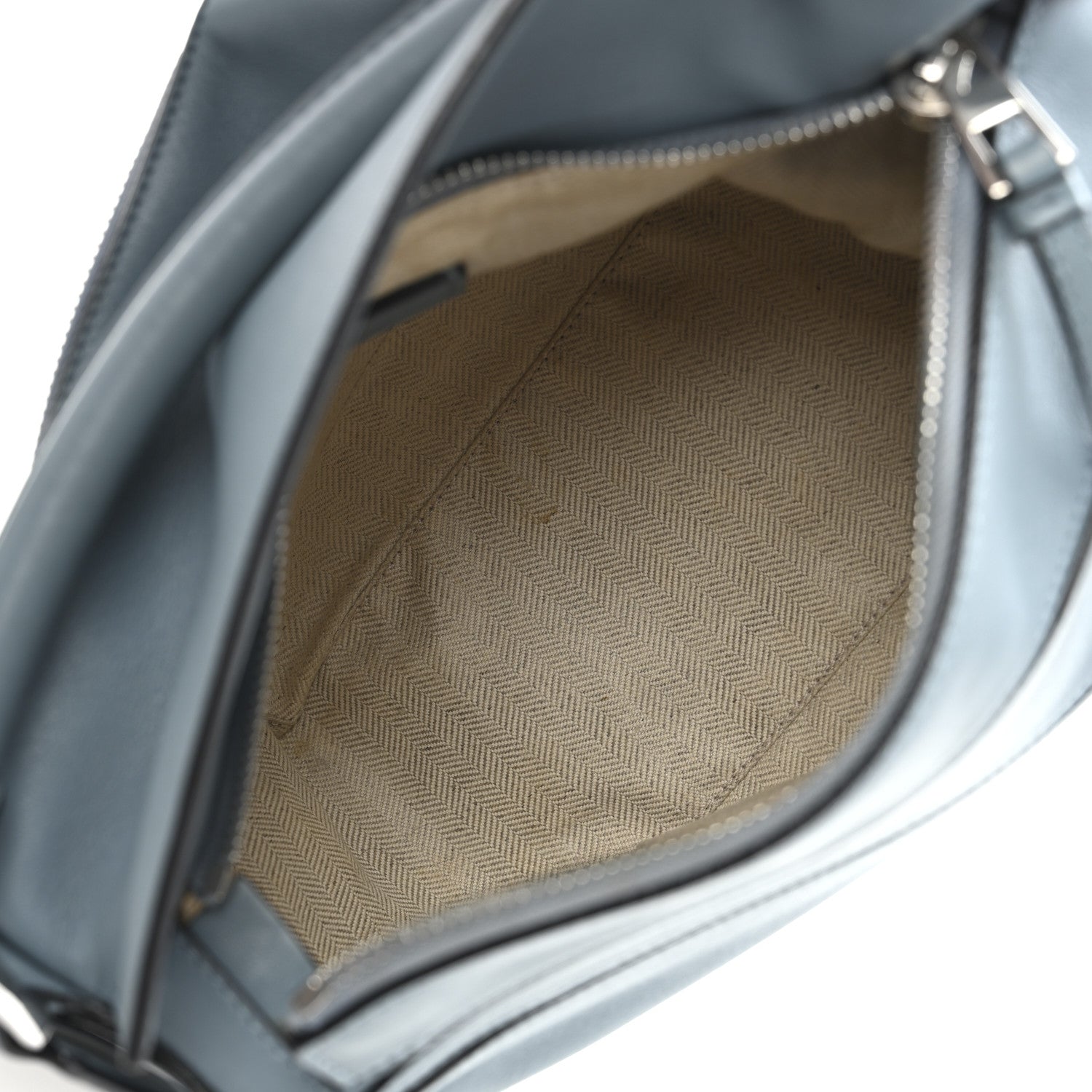 Loewe Calfskin Small Puzzle Bag Stone Blue 5 of 14