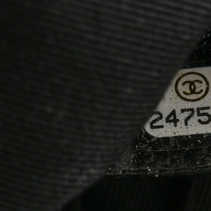 Chanel Iridescent Caviar Quilted Large Cosmetic Case Black 7 of 9