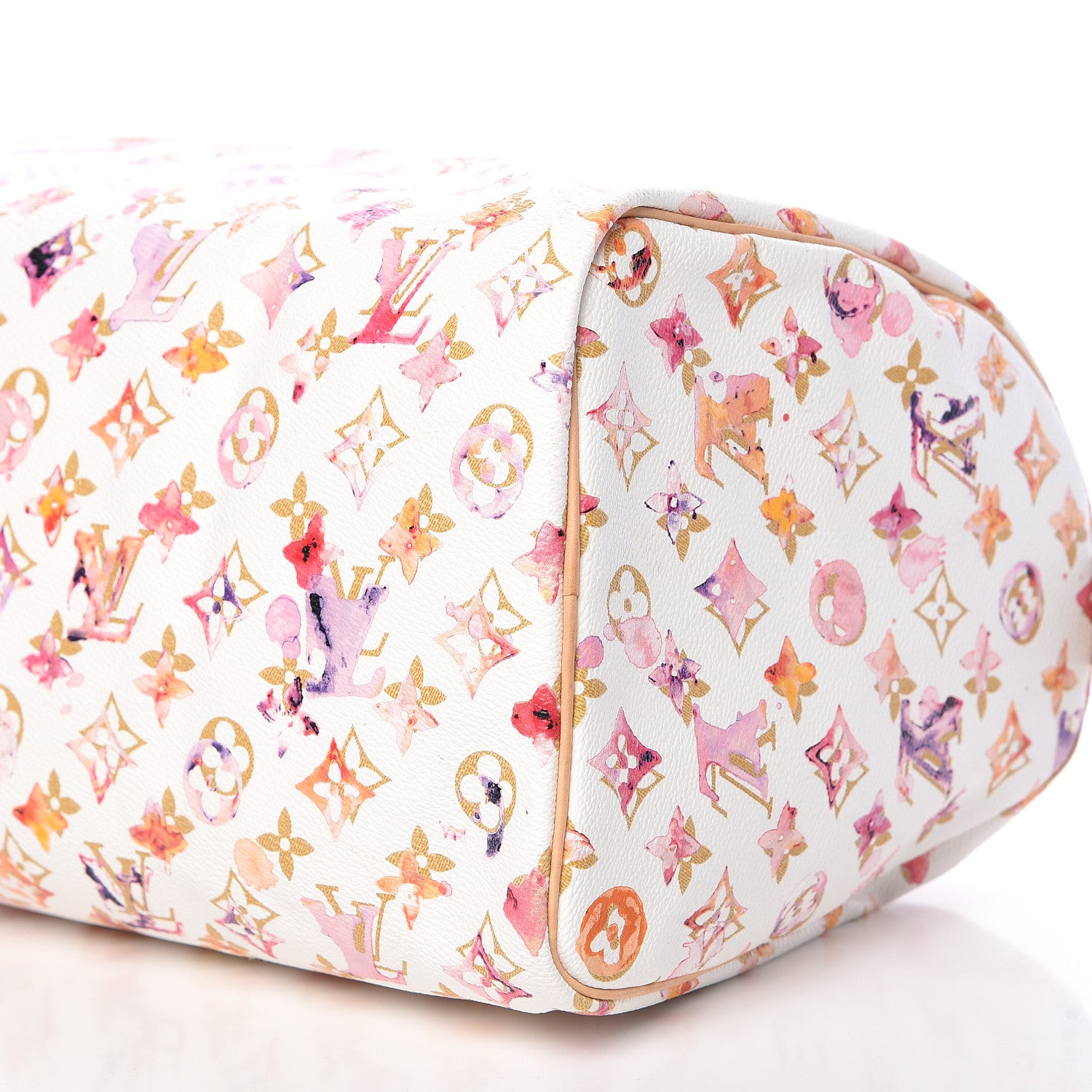Louis Vuitton Watercolor Aquarelle Speedy 35 White 8 of 13