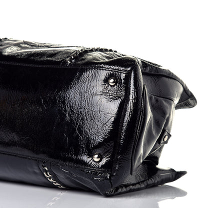 Chanel Patent Calfskin Large Luxe Ligne Tote Black 8 of 9