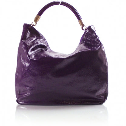 Saint Laurent Patent Roady Purple 1 of 9