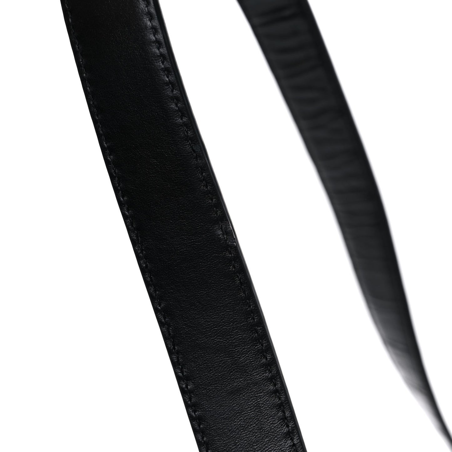 Calfskin Crocodile Embossed Small Antigona Black