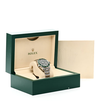 Rolex Stainless Steel 40mm Oyster Perpetual Submariner Date Hulk Watch Green 116610LV 5 of 5