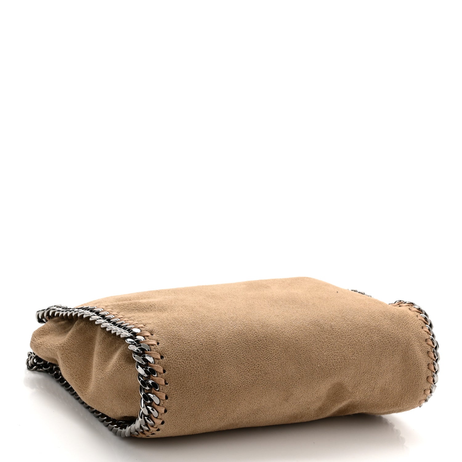 Stella McCartney Shaggy Deer Mini Falabella Fold Over Tote Beige 4 of 10