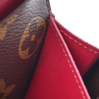 Louis Vuitton Monogram Emilie Wallet Fuchsia 7 of 8