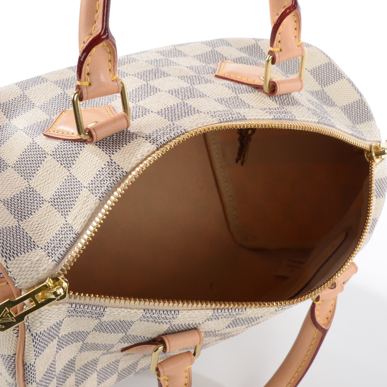 Louis Vuitton Damier Azur Speedy Bandouliere 25 6 of 8