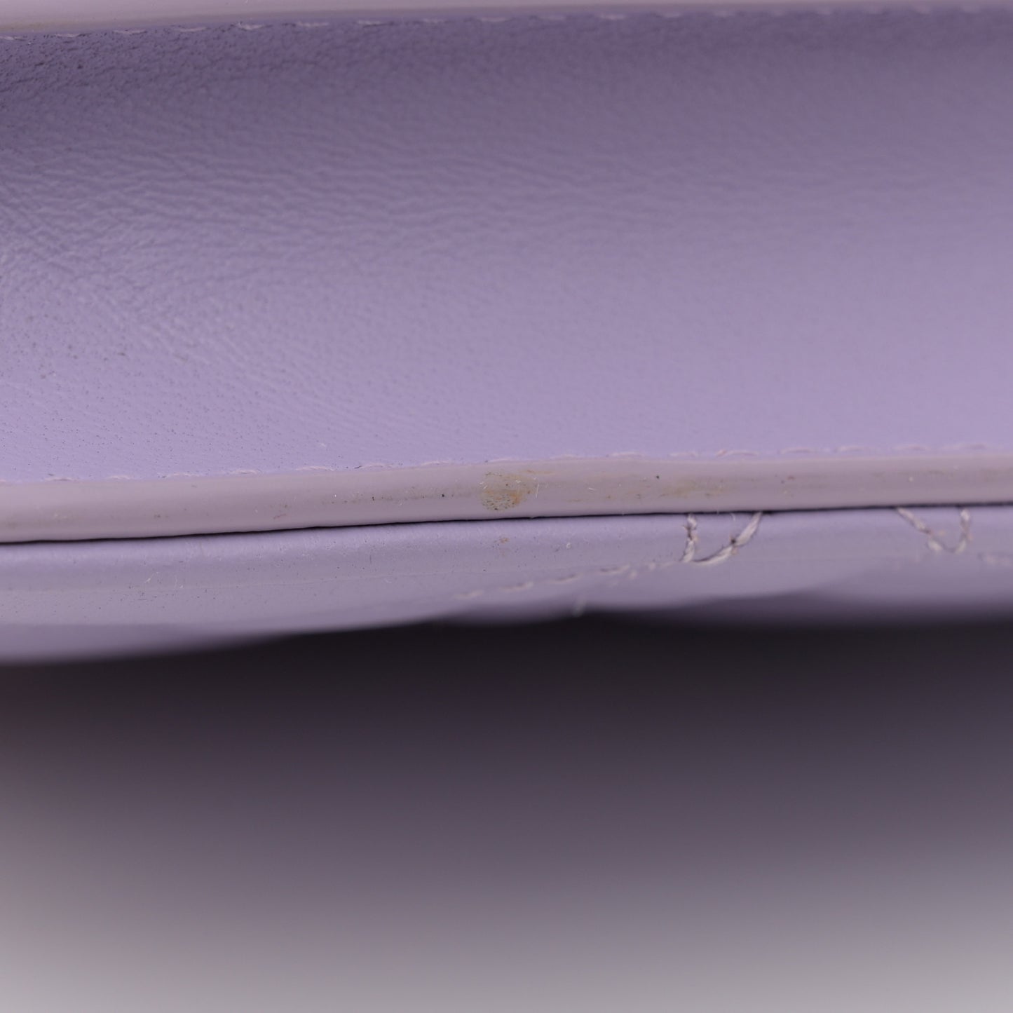 Lambskin Macrocannage Mini Miss Caro Bag Lilac