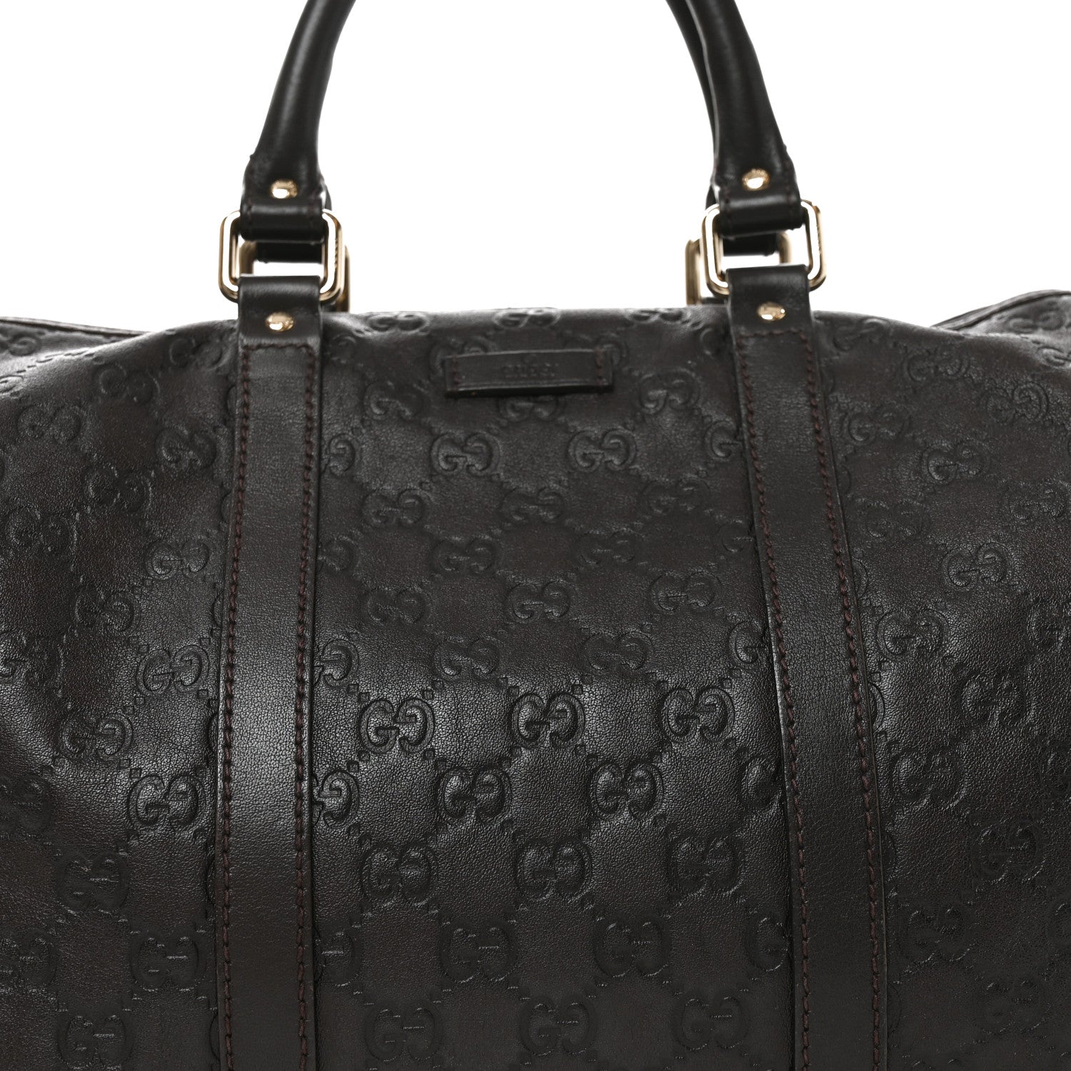 Gucci Guccissima Medium Joy Boston Dark Brown 8 of 10