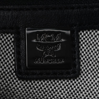 MCM Visetos Medium Stark Backpack Black 8 of 8