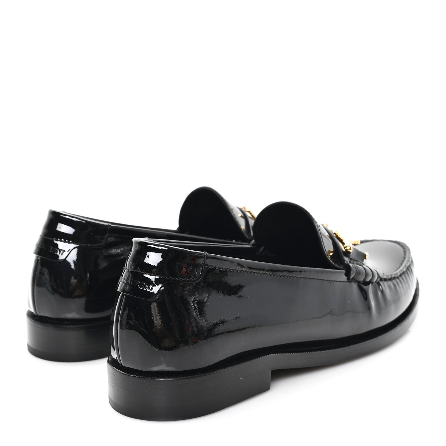 Patent Le Loafer 15 Penny Slippers 40 Black