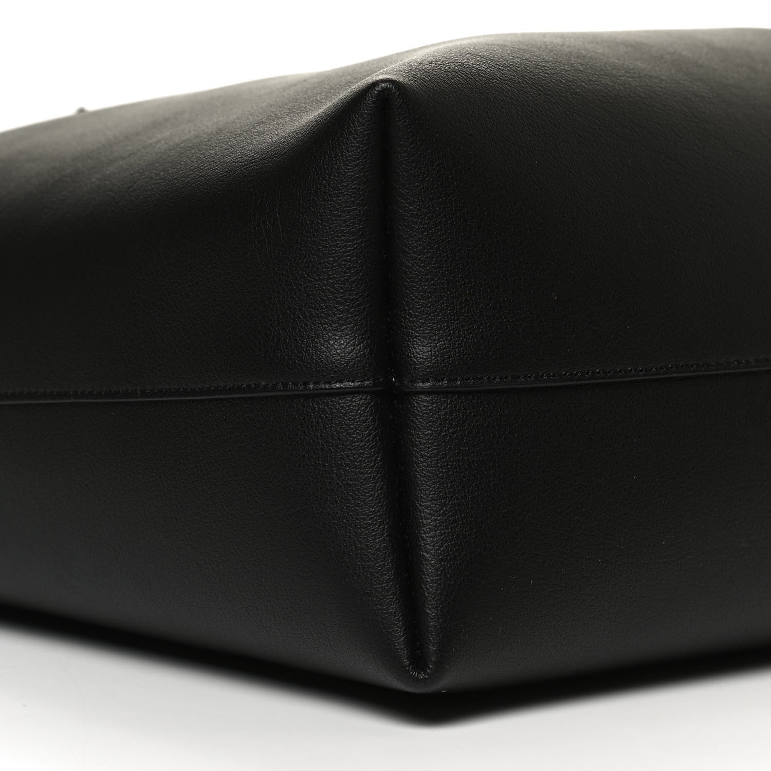 Saint Laurent Calfskin Large Shopping Tote Black 8 of 9