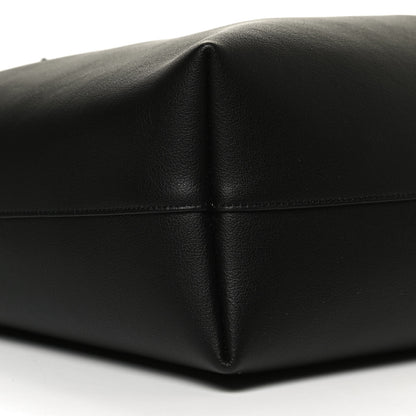 Saint Laurent Calfskin Large Shopping Tote Black 8 of 9