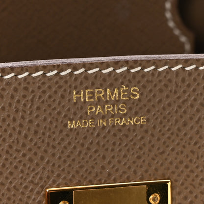 Hermes Epsom Birkin 30 Etoupe 6 of 11