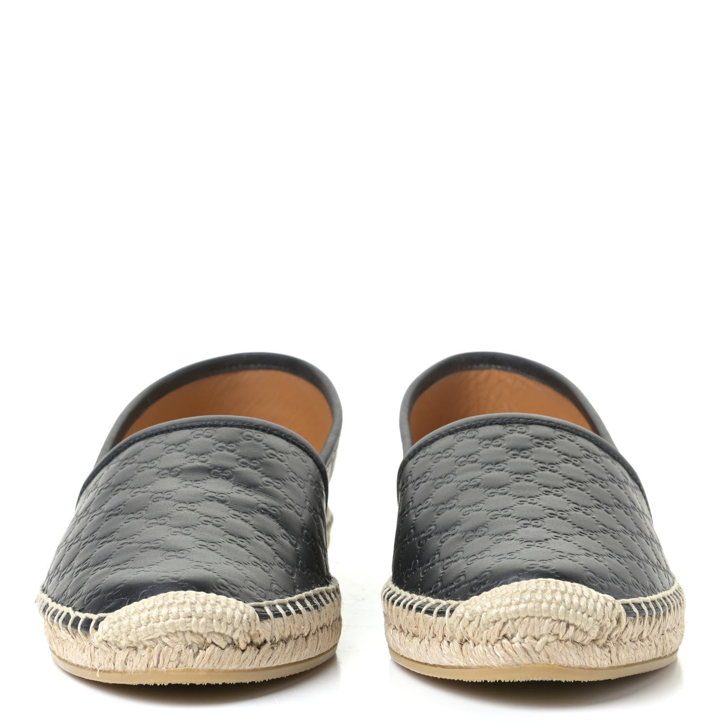Gucci Microguccissima Signature Espadrilles 40 Black 2 of 6