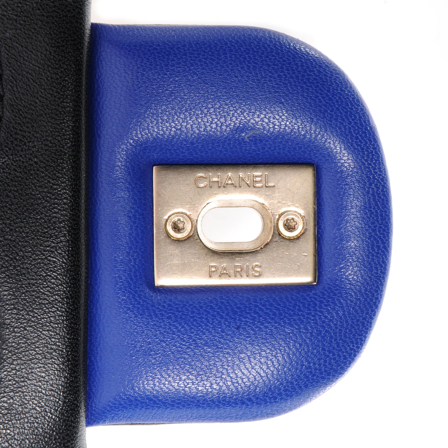 Lambskin Tri-Color Medium Graphic Flap
