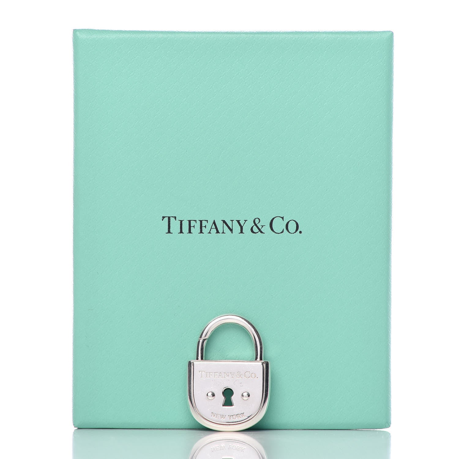 Tiffany Sterling Silver Arc Lock Charm Pendant 4 of 4