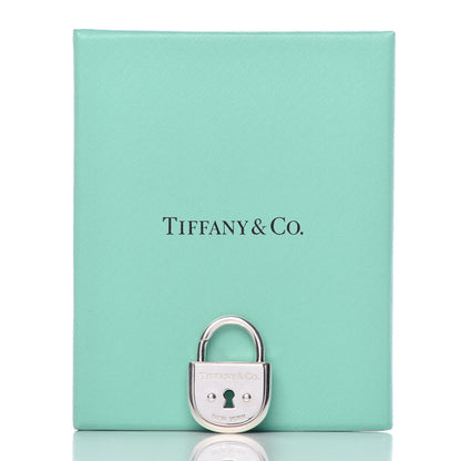Tiffany Sterling Silver Arc Lock Charm Pendant 4 of 4