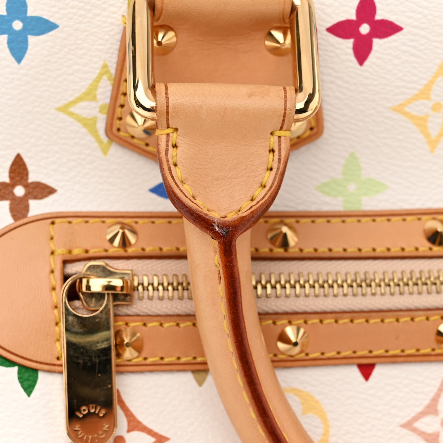 Louis Vuitton LOUIS VUITTON Monogram Multicolor Alma White 8 of 10